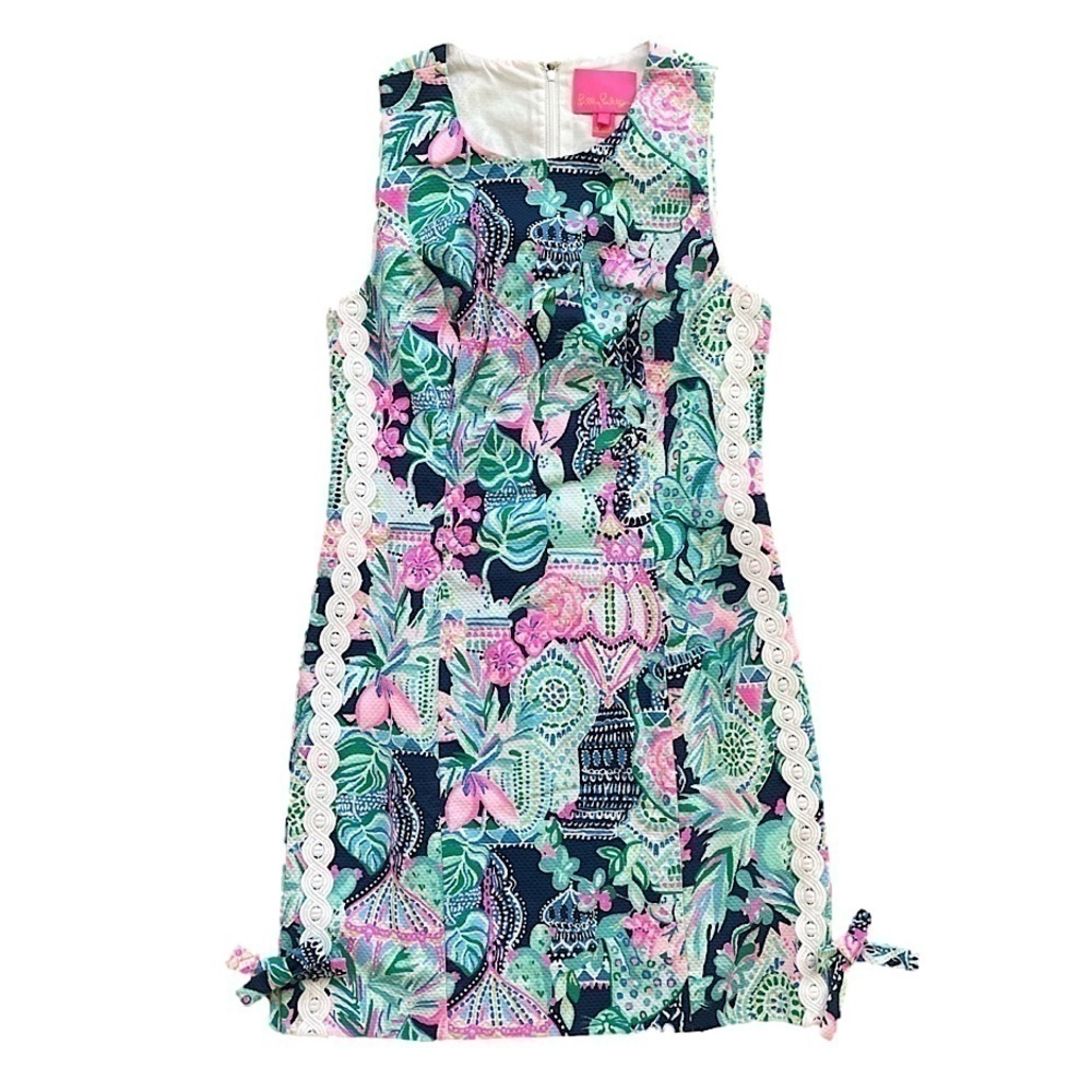 Lilly Pulitzer Looking Sharp Mila Shift Dress, 4